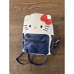 Hello kitty Mini Backpack, leather crossbody bag